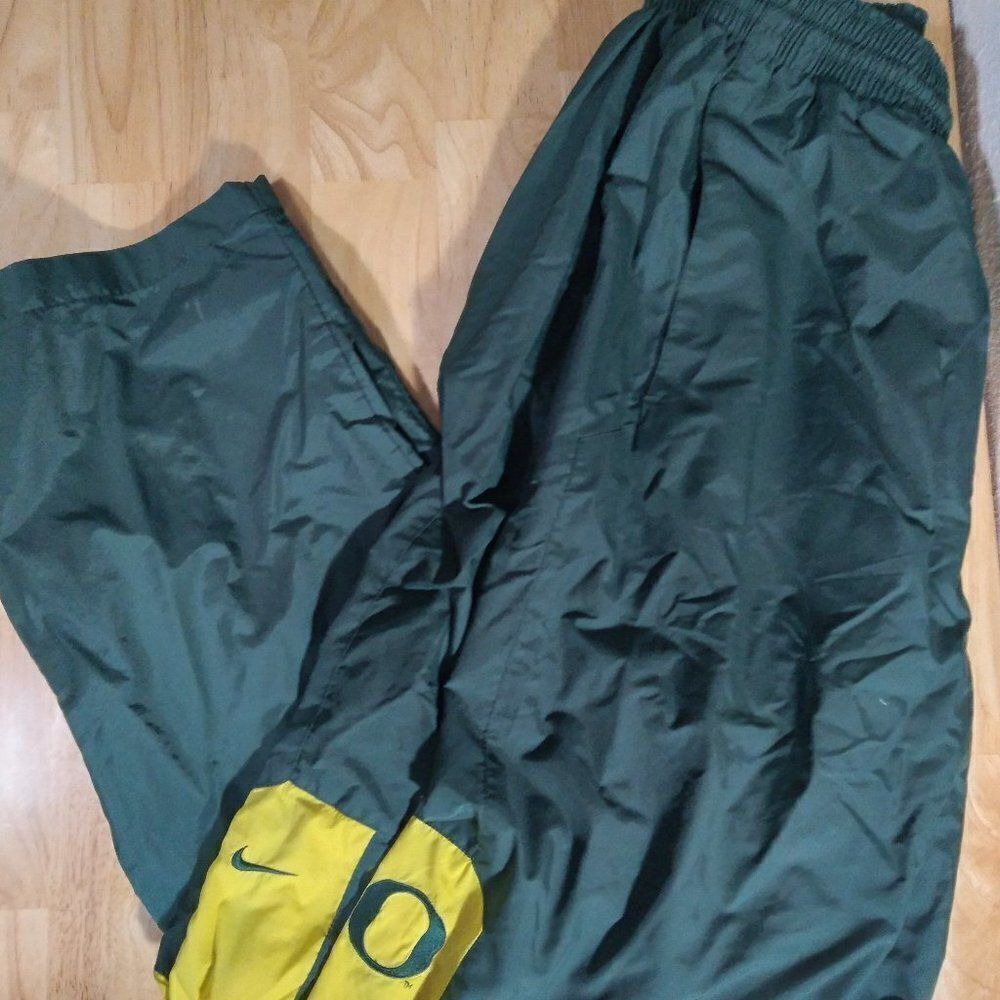 Vintage Nike Oregon Ducks Logo Wind Pants Joggers